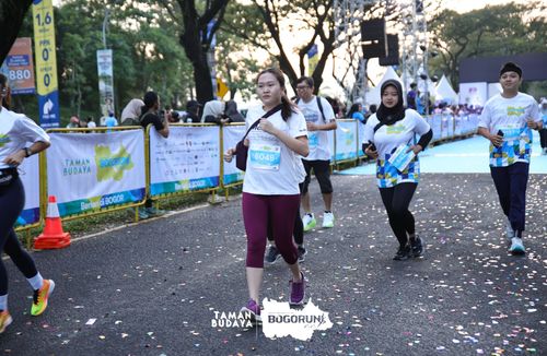 Race photo from Taman Budaya x BOGORUN 2025