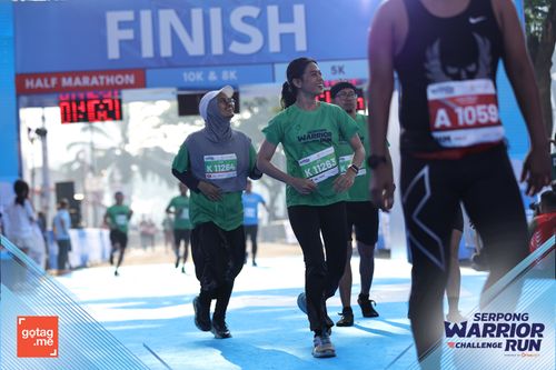 Race photo from SERPONG WARRIOR CHALLENGE RUN