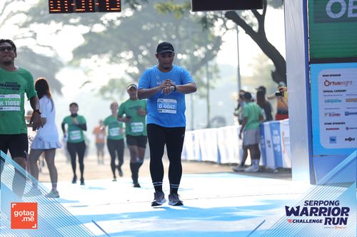 Race photo from SERPONG WARRIOR CHALLENGE RUN