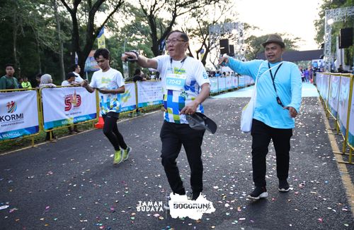 Race photo from Taman Budaya x BOGORUN 2025