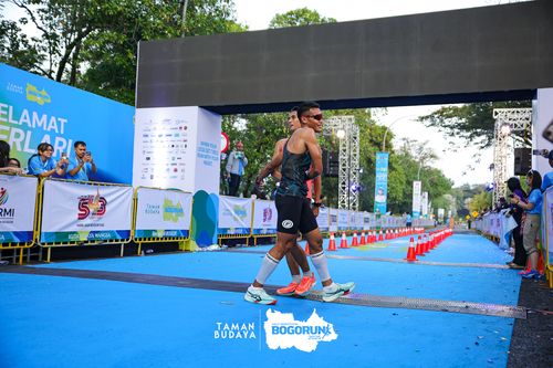 Race photo from Taman Budaya x BOGORUN 2025