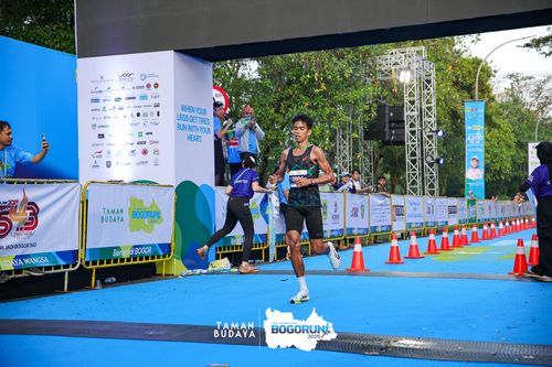 Race photo from Taman Budaya x BOGORUN 2025