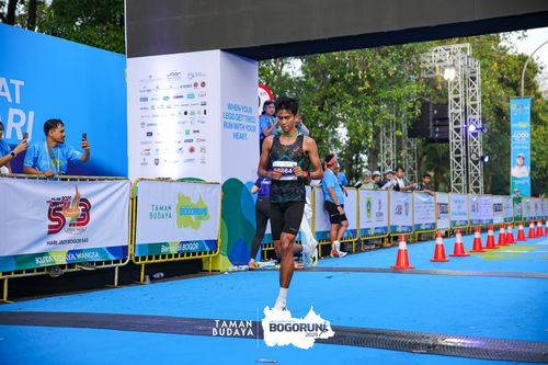 Race photo from Taman Budaya x BOGORUN 2025