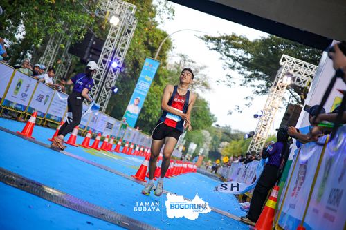 Race photo from Taman Budaya x BOGORUN 2025