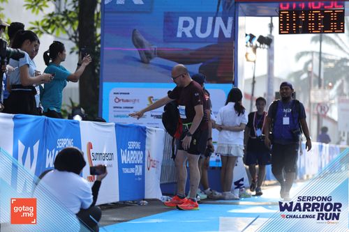 Race photo from SERPONG WARRIOR CHALLENGE RUN