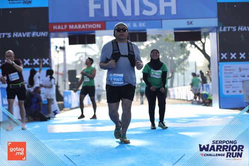 Race photo from SERPONG WARRIOR CHALLENGE RUN