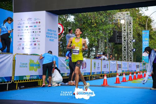 Race photo from Taman Budaya x BOGORUN 2025
