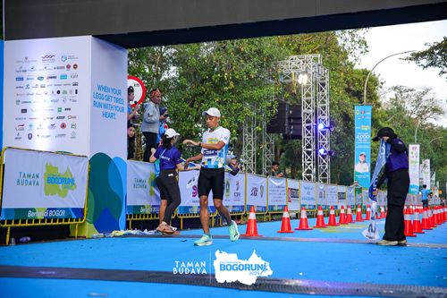 Race photo from Taman Budaya x BOGORUN 2025