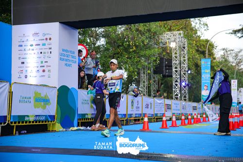 Race photo from Taman Budaya x BOGORUN 2025