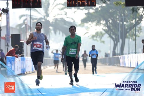 Race photo from SERPONG WARRIOR CHALLENGE RUN
