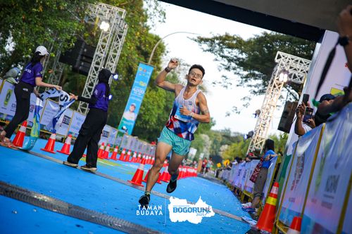 Race photo from Taman Budaya x BOGORUN 2025