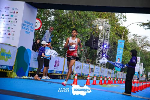 Race photo from Taman Budaya x BOGORUN 2025