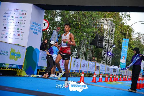 Race photo from Taman Budaya x BOGORUN 2025