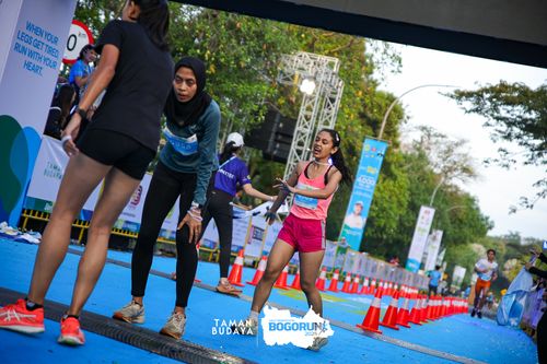 Race photo from Taman Budaya x BOGORUN 2025