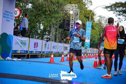 Race photo from Taman Budaya x BOGORUN 2025