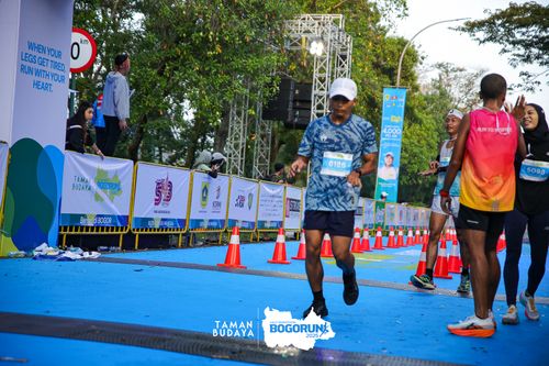 Race photo from Taman Budaya x BOGORUN 2025