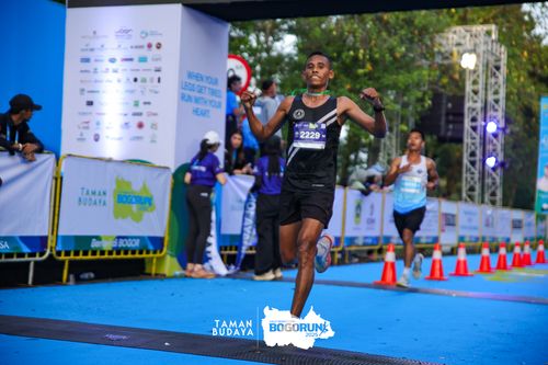 Race photo from Taman Budaya x BOGORUN 2025
