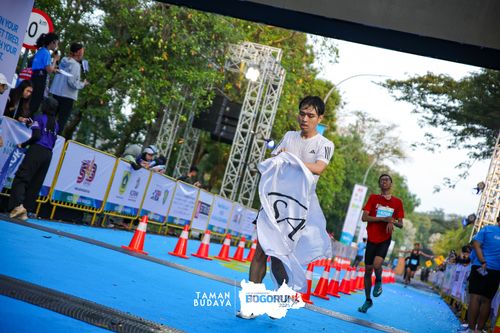 Race photo from Taman Budaya x BOGORUN 2025