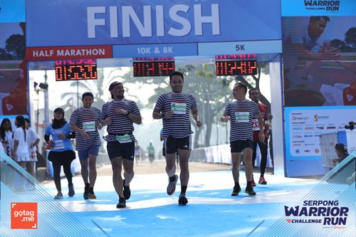 Race photo from SERPONG WARRIOR CHALLENGE RUN