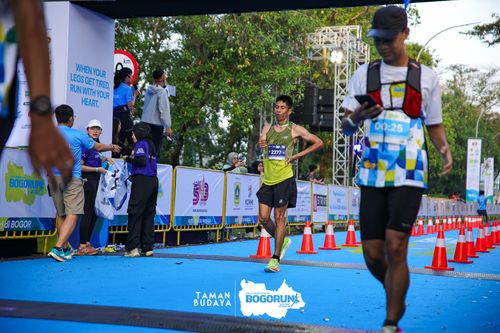 Race photo from Taman Budaya x BOGORUN 2025