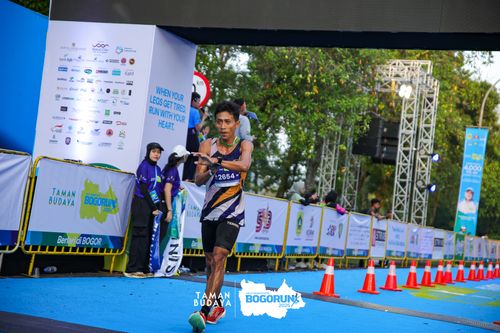 Race photo from Taman Budaya x BOGORUN 2025