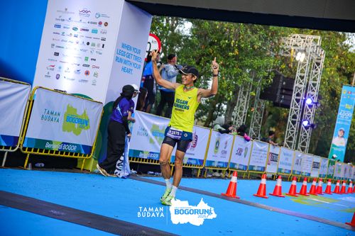 Race photo from Taman Budaya x BOGORUN 2025