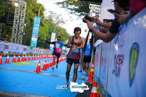 Race photo from Taman Budaya x BOGORUN 2025