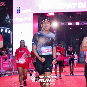 Race photo from SMARTFREN RUN 2026
