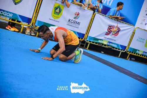 Race photo from Taman Budaya x BOGORUN 2025