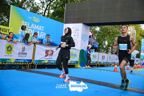Race photo from Taman Budaya x BOGORUN 2025