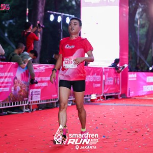 Race photo from SMARTFREN RUN 2026