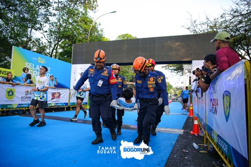 Race photo from Taman Budaya x BOGORUN 2025