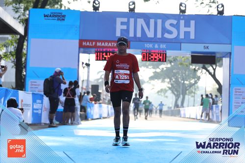 Race photo from SERPONG WARRIOR CHALLENGE RUN