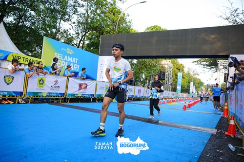 Race photo from Taman Budaya x BOGORUN 2025