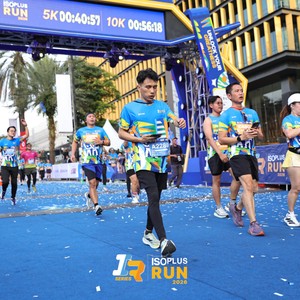 Race photo from ISOPLUS RUN 2026 - JAKARTA