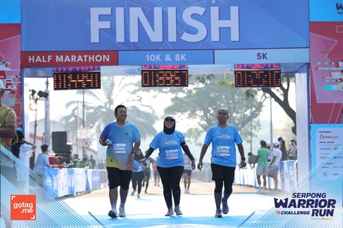 Race photo from SERPONG WARRIOR CHALLENGE RUN