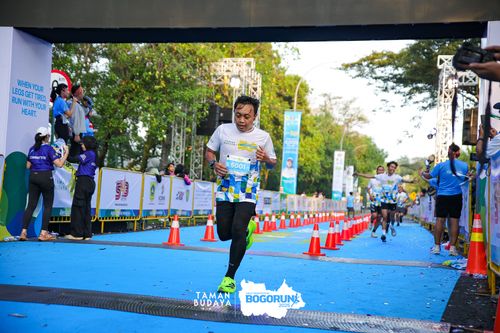 Race photo from Taman Budaya x BOGORUN 2025