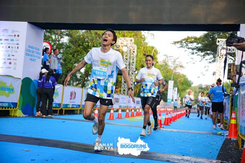 Race photo from Taman Budaya x BOGORUN 2025