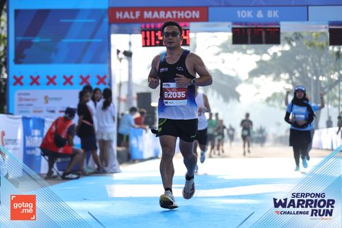 Race photo from SERPONG WARRIOR CHALLENGE RUN