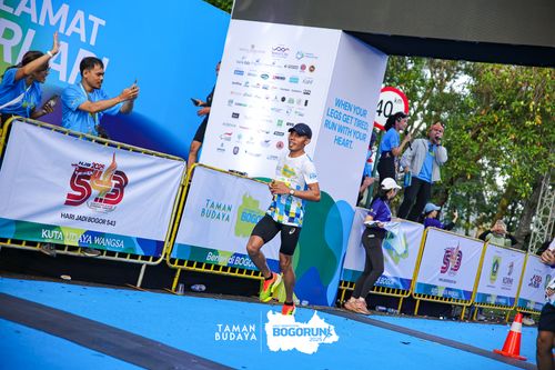 Race photo from Taman Budaya x BOGORUN 2025