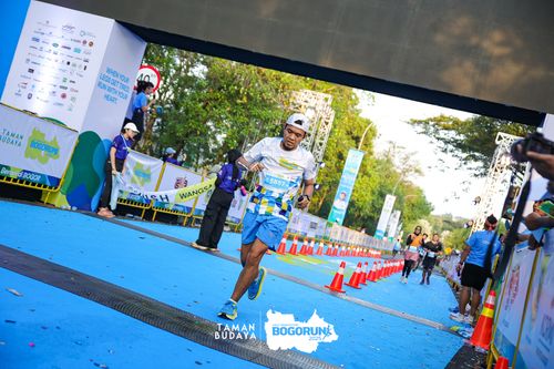 Race photo from Taman Budaya x BOGORUN 2025