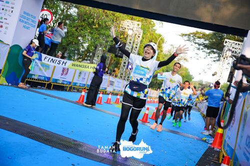 Race photo from Taman Budaya x BOGORUN 2025