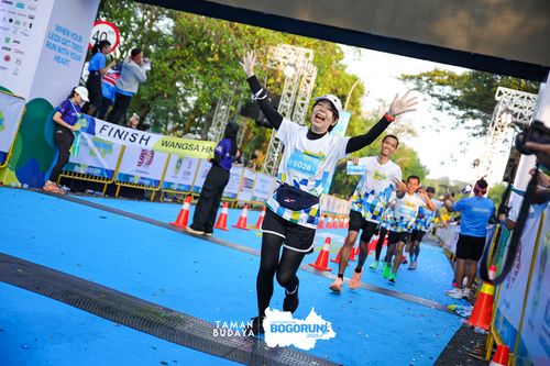 Race photo from Taman Budaya x BOGORUN 2025