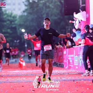Race photo from SMARTFREN RUN 2026