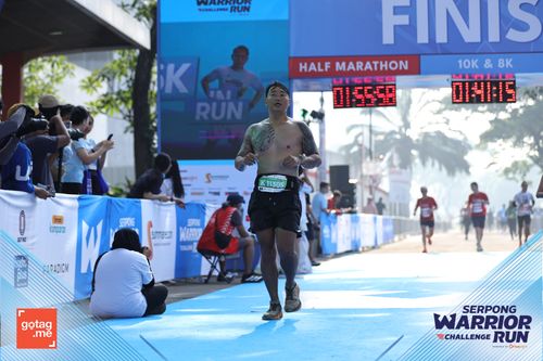 Race photo from SERPONG WARRIOR CHALLENGE RUN