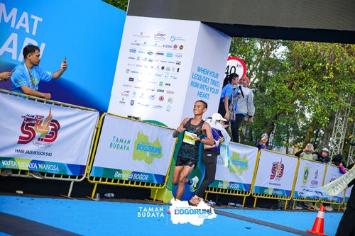 Race photo from Taman Budaya x BOGORUN 2025