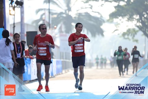 Race photo from SERPONG WARRIOR CHALLENGE RUN