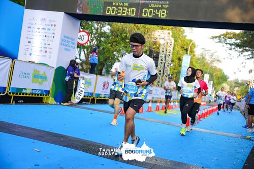 Race photo from Taman Budaya x BOGORUN 2025