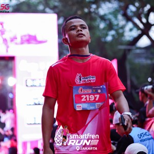 Race photo from SMARTFREN RUN 2026