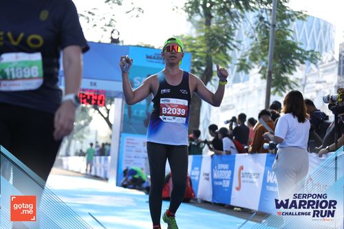 Race photo from SERPONG WARRIOR CHALLENGE RUN